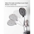 thumbnail image 1 of Xingzhi Support de Douche Réglable Mural Universel Multifonctionnel Démontable Pratique Durable Blanc, 1 of 9