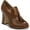 Mocha Glaze, variant on Sam Edelman Womens Jed Leather Square Toe Loafer Heels