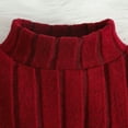 thumbnail image 6 of Kogui Sweater Dress for Girls Girls Dress Kids Long Sleeve Casual T-Shirt Dress 12 18 Months (Red,12-18 Months), 6 of 7