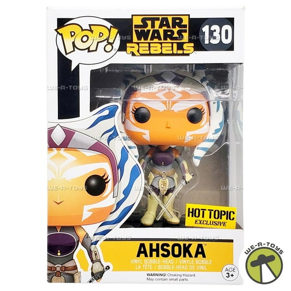 Pre-Owned Funko POP Star Wars Rebels Ahsoka Tano 130 Vinyl Bobblehead Figure