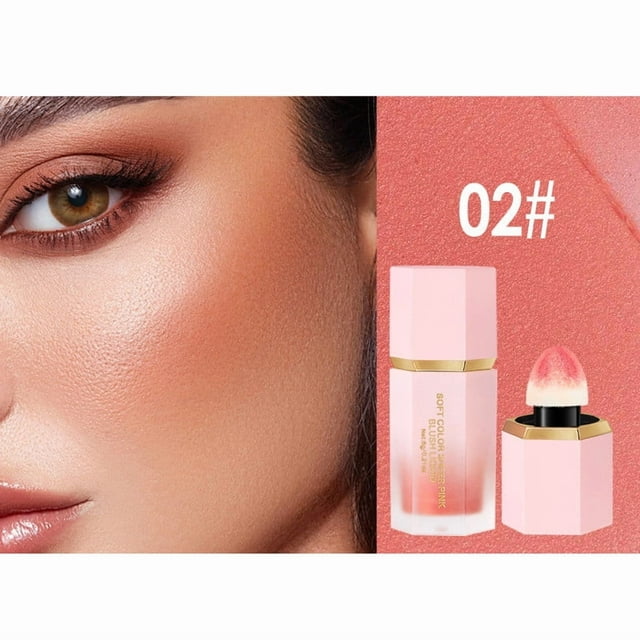 Fankiway Liquid Blush Rosy and Expanded Color Eye Contouring and Sunburning Female Facial Rouge Water