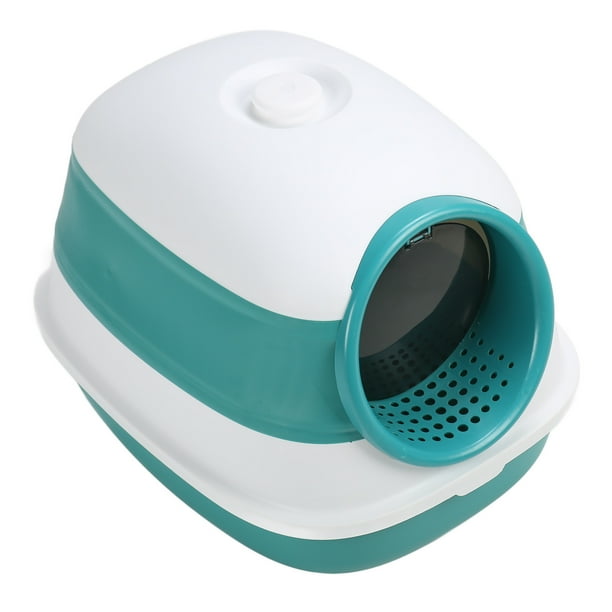 Kitten Toilet, Cat Litter Box Round Door Design Large Space Enclosed