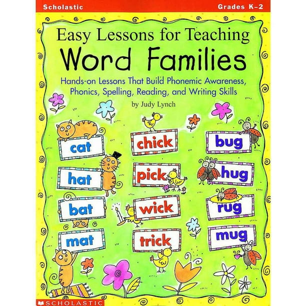 scholastic-easy-lessons-for-teaching-word-families-walmart