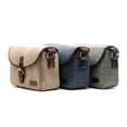 thumbnail image 2 of Casual Campus Style Camera Bag for DSLR Cameras, Waterproof Shoulder Bag PU+Canvas Pouches Cushioned Interior for School, 2 of 6