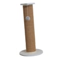 thumbnail image 4 of Cat Scratching Post Standing Cat Grab Post Cats Scratch Post Scratcher Post Cat White Brown 63x30cm, 4 of 9