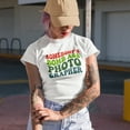 thumbnail image 2 of Somebody's Bomb Ass Photographer, Groovy Retro Wavy Text Merch Gift, White T-Shirt, Small, 2 of 5