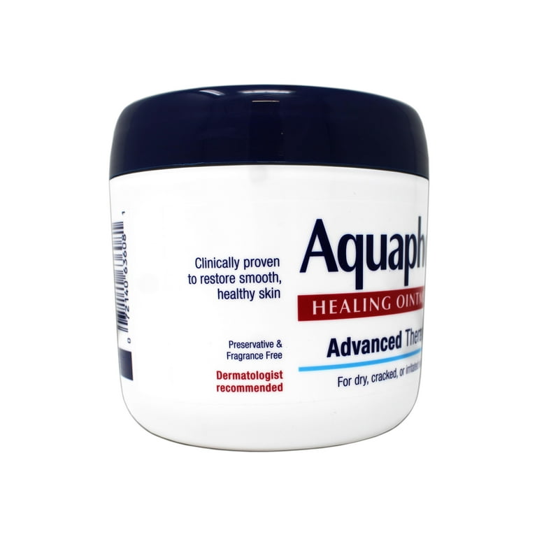 Aquaphor Healing Ointment, Advanced Therapy Skin Protectant, Dry Skin Body  Moisturizer, 14 Oz Jar