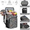 thumbnail image 5 of Tractor Themed Cooler Backpack - 20L Insulated Lunch Bag with PEVA Lining, Durable & Easy to Clean for Camping, Work, School, 5 of 5