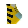 thumbnail image 3 of Sierra Socks Women's Heart Balloons and Stripes Pattern Cotton Crew Socks (Shoe Size: 4-10), 3 of 5