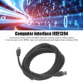 thumbnail image 3 of Cable de dv de firewire, cable de firewire de 6 pin a 6 pinos 400mbps duradero IEEE1394 Enchufe y reproduce PVC para hora, 3 of 7