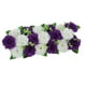 thumbnail image 3 of Puerta con panel floral de rosa arco para decoraciones para la calle, arreglos florales cotizados oscuro y blanco, 3 of 7
