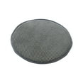 thumbnail image 2 of Round Foam Stool Cushion | Thickened Soft Flock Seat Pad | Ergonomic Floor Pillow for Chair, Office, Meditation, Reading, Yellow | 13.4 Inch Diameter | 1 Pack, 2 of 6