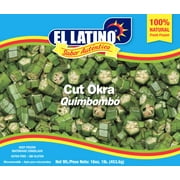 El Latino Cut Okra 16oz