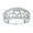 SL6, variant on TopLLC Rings Women Girls WhiteS Gold Plated Rhinestone Heart MOM Letter the ring