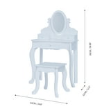 Free Shipping! Fantasy Fields Little Princess Rapunzel Vanity Table with Mirror, Storage Drawers ...