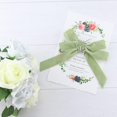 thumbnail image 4 of EcoNesxp Sage Green Velvet Ribbon 1" Single Velvet Ribbon, 4 of 5