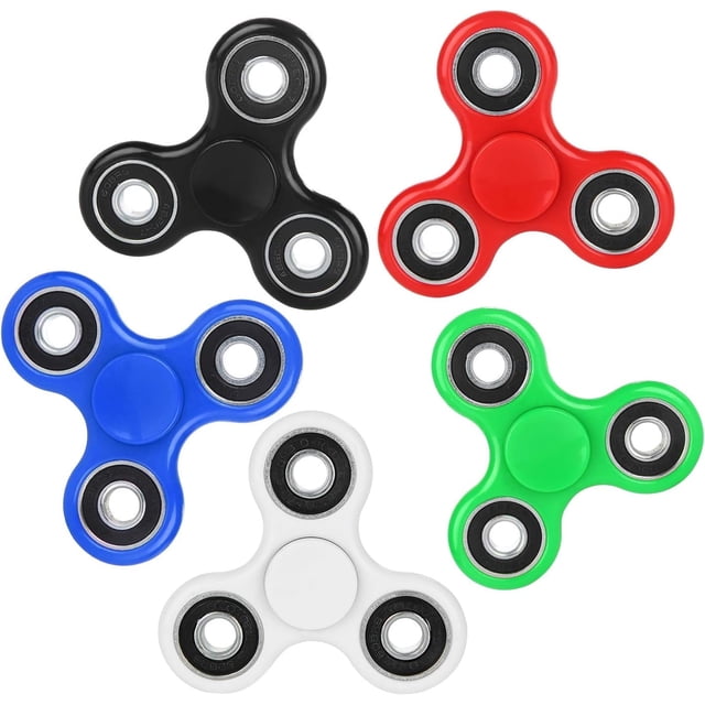 YZhouD Fidget Spinners Toys Paquete de 5, Paquete de juguetes sensoriales para la mano a granel, Juguetes para aliviar el estrés y la ansiedad, Regalos de fiesta de Halloween para niños y adultos,