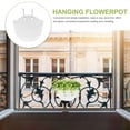 thumbnail image 2 of 4 Sets Wall Plant Holder Wall Resin Flower Pot Balcony Plant Planter Wall Hanging Plant Pot, 2 of 6