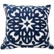 thumbnail image 1 of Funda de almohada bordada de Lona de algodón YONGSHENG 18 x 18 pulgadas azul, 1 of 5