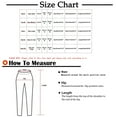 thumbnail image 2 of Bigersell Oversized Pants for Women Full Length Pants Women Fashion Stripe Tie-Dye Printing Elasticity Drawstring Lacing Pokets Splicing Casual Pants Trousers Ladies' Ripped Boyfriend Pants, 2 of 4