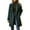 Dark Green, variant on Plaid Wool Coats for Women Fall Winter Casual Checkered Long Dress Blazer Jackets Trench Coats Peacoats,Coffee,S