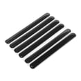 thumbnail image 1 of Unique Bargains 1 Set Car Door Edge Anti-Collision Strip Adjustable Rearview Mirror Door Bumper Protection Black Carbon Fiber, 1 of 8