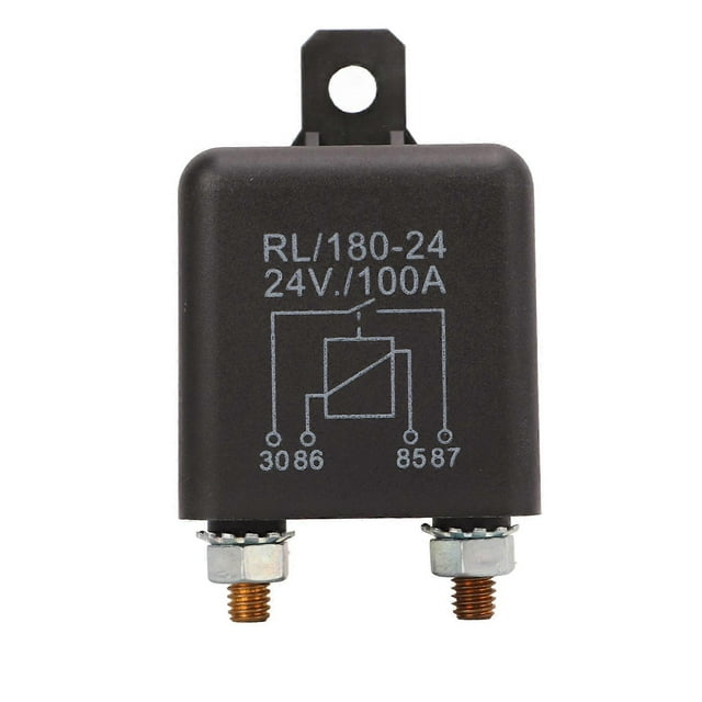 Starter Relay Battery Isolating Charge Relay Switch for Cars Motorcycles Starters Motors GPS 24V
