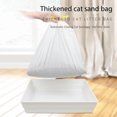 thumbnail image 3 of Large Cat Poop Bags for Sifting Cat Litter Bags with Drawstring Easy Cleaning Cat Liners Bag, 3 of 4