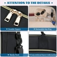 thumbnail image 5 of Waterproof Laptop Bag 17.3 Inch Briefcase for Women with Multi-Functional Compartments, Black, 5 of 7