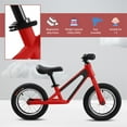thumbnail image 6 of CIPACHO Kids Balance Bike with 12" Rubber Foam Tires, Adjustable Seat, Magnesium Alloy Frame Toddler Bike for Kids 1-5 Years, Red, 6 of 9