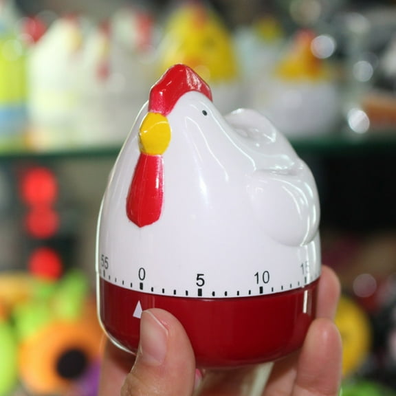 Timer Kitchen Chicken Cooking Baking Egg Alarm Countdown Timers Manual Chef 60 Kids Reminder Up Wind Mechanical Pattern