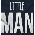 thumbnail image 2 of Little Man Cute Adorable Son Grandson Youth T Shirt Tee Boys Infant Toddler Brisco Brands 4T, 2 of 5