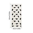 thumbnail image 3 of Halloween Table Runner, 13 x 72 in Decorative Fabric Dining Table Runner for Party, Entryway, Mantel and Seasonal Home Decor, 3 of 7