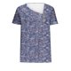 thumbnail image 3 of Top de Verano Mujeres Cuello en V Casual Top de Manga Corta, Ligera Primavera Y Blusa de Verano para las Mujeres, 3 of 5