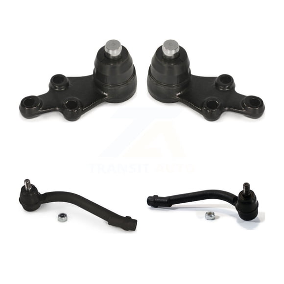Front Suspension Ball Joint and Tie Rod End Kit for Car 2007-2012 Hyundai Veracruz - Left Right Side (Driver Passenger) K72-100885