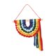 thumbnail image 4 of Preciosa decoración de macramé con borlas tejidas colgantes de arcoíris para el hogar, el dormitorio y el aula., 4 of 9