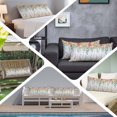thumbnail image 6 of Spring Floral Body Pillow Covers 20"x60", Watercolor Roses Eucalyptus Leaves Botanical Soft Brushed Microfiber Breathable Throw Pillow Covers, Pillowcase with Zipper for Couch Sofa Bedroom, 6 of 9