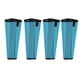 thumbnail image 1 of 4 Pack Horse Fly Boots Breathable Comfortable Tear Resistant Fine Mesh Leg Protector Blue, 1 of 3
