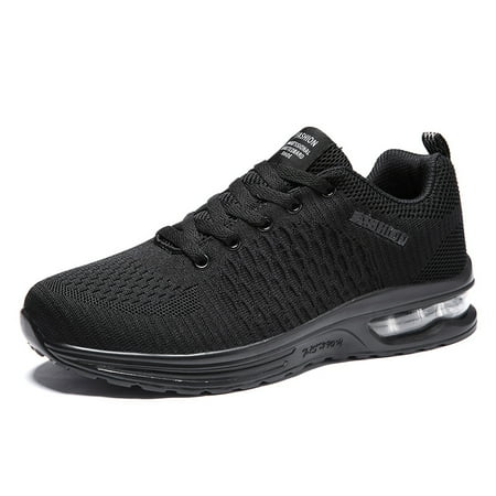 

Men s Fashion Casual Breathable Mesh Sneakers Air-cushioned Shoes For Walking Jogging