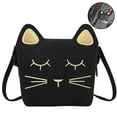 thumbnail image 2 of Kids Cat Purse for Little Girls Toddlers Wallet Crossbody Bag,Black, 2 of 8