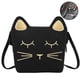 thumbnail image 2 of Uds. Monedero de gato para niñas pequeñas, bolso cruzado tipo billetera, 2 of 8
