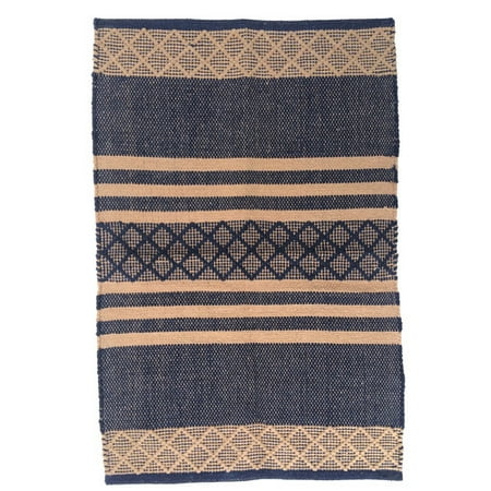 Artim Home Textile Atlas Navy Tan Area Rug This On Opens A Dialog That Displays Additional Images For Product With The Option To Zoom In Or Out