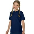 thumbnail image 1 of Hanes Authentic TAGLESS Kid`s Cotton T-Shirt, L, Navy, 1 of 1