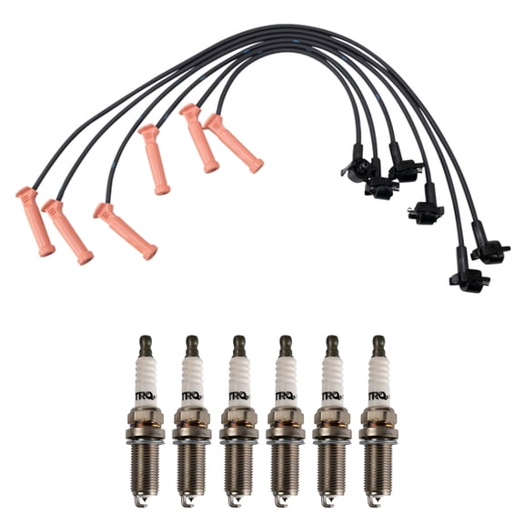 TRQ Ignition Kit Spark Plug & Wire Set For Ford Explorer Mercury Mountaineer 4.0 TKA01268