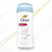 Dove Invisible Solid Antiperspirant Deodorant Stick for Women, Powder For 48Hours Underarm Sweat & Odor Protection, 2.6 oz