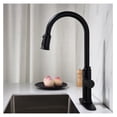 thumbnail image 5 of Kitchen Faucet with Pull Out Sprayer, 360° Swivel Single Handle Sink Faucet, Commercial Stainless Steel Water Tap for Home Kitchen Use, 5 of 8