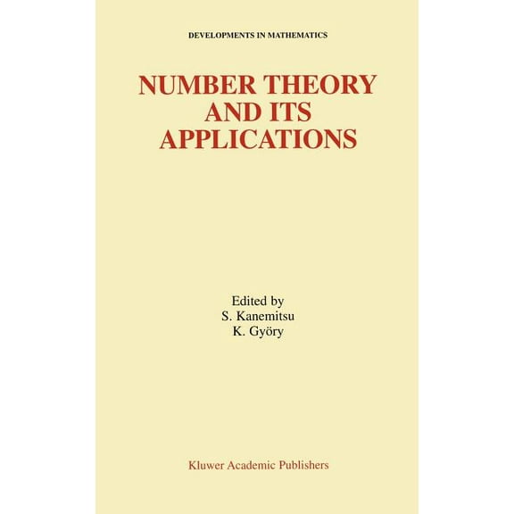 Developments in Mathematics Number Theory and Its Applications, Book 2, (Hardcover)