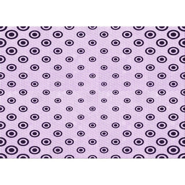 Ahgly Tapis Rectangulaire Lavable en Machine Intérieur Transitionnel Fleur Violette, 4 Pieds x 6 Pieds