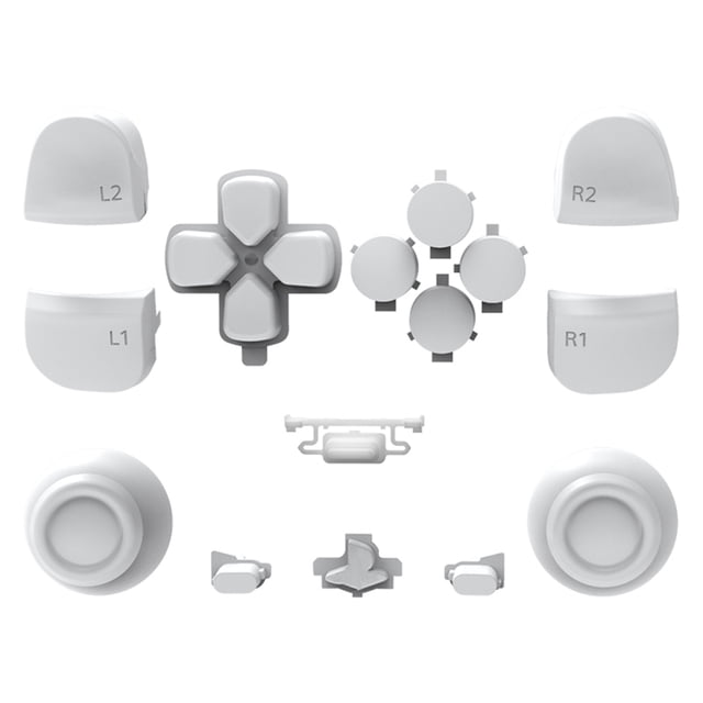 Para DualSense D-Pad R1 R2 L1 L2 Triggers Compartir opciones Botón frontal Thumbsticks