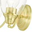 thumbnail image 4 of Livex Lighting Montgomery Satin Brass 2 Light Vanity Sconce, 4 of 4